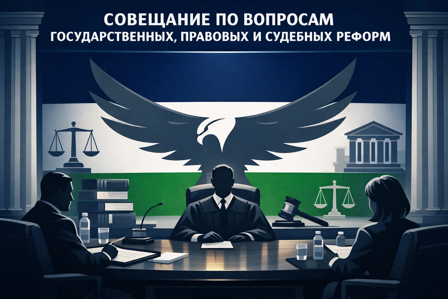 Совещание по вопросам государственных, правовых и судебных реформ